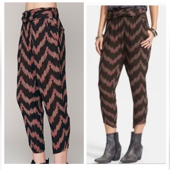 Free People Got Me Twisted Harem Pants - Picture 7 of 8